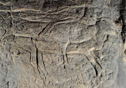 Grottes D'Isturitz Et D'Oxocelhaya  HASPARREN CAMBO Gravure Parietal Rennes  69 (scan Recto-verso)MA2297 - Eaux Bonnes