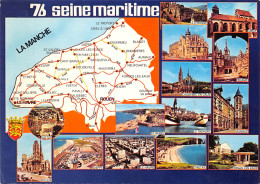 76 SEINE MARITIME Cate Du Département Map  66 (scan Recto-verso)MA2297Bis - Other & Unclassified