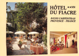 CARPENTRAS Hotel Du Fiacre   24   (scan Recto-verso)MA2299 - Carpentras