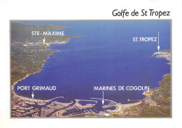 Golfe De SAINT TROPEZ  Cogolin Port Grimaud Ste Maxime  53(scan Recto-verso)MA2299Ter - Saint-Tropez