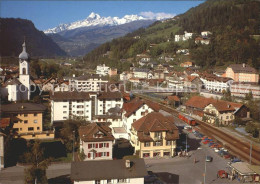 12223898 Glion Bahnhof Mit Brigelserhoerner Glion - Other & Unclassified