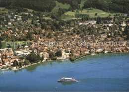 12223340 Zug ZG Fliegeraufnahme Altstadt Faehre  Zug - Sonstige & Ohne Zuordnung