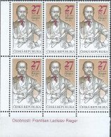 1006 Czech Republic F. L. Rieger, 19th Century Polititian 2018 - Unused Stamps