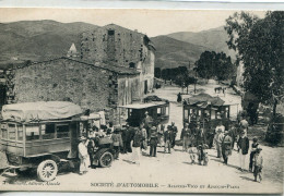 -2A-CORSE-  SOCIETE D'AUTOMOBILE -Ajaccio Vico Et Ajaccio. Piana - Sonstige & Ohne Zuordnung