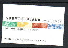 FINLAND - 1997 - Four Seasons Booklet Complete Mint Never Hinged, Sg Cat £14 - Booklets