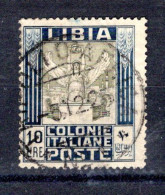 LIBYA Juillet 1921; Colonie Italienne, Victoria De Tripoli, Sassone-N° 32X SANS Filigrane, Oblitéré - Libye