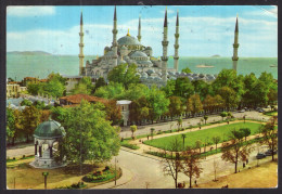 Turkey - 1978 - Istambul - The Blue Mosque And German Fountain - Turquie