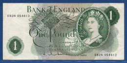 GREAT BRITAIN - P.374c – 1 Pound ND (1970 - 1977) VF,  S/n K82N 054612 - 1 Pound