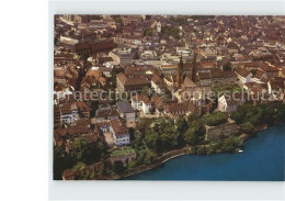 12182773 Basel BS Fliegeraufnahme Muenster Basel BS - Other & Unclassified