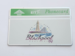 United Kingdom-(BTG-252)-Blackpool Festival-1994-(250)(5units)(402E86204)(tirage-2.000)-price Cataloge-4.00£-mint - BT Emissions Générales