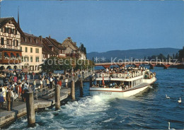 12178981 Stein Rhein Schiff Bruecke Stein Am Rhein - Sonstige & Ohne Zuordnung