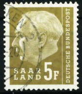 SAAR OPD 1957 Nr 411 Gestempelt X5FA2D6 - Used Stamps