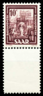 SAARLAND 1949 Nr 272L Postfrisch SENKR PAAR X5FE21A - Nuevos