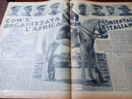 LA DOMENICA DEL CORRIERE 1937 MARESCIALLO GRAZIANI IMPRESA D’AFRICA VAL BISAGNO - Otros & Sin Clasificación