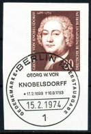 BERLIN 1974 Nr 464 Gestempelt Briefstück ZENTR-ESST X610D2E - Used Stamps