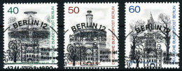 BERLIN 1980 Nr 634-636 Zentrisch Gestempelt X62111E - Oblitérés