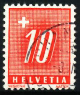 SCHWEIZ PORTO Nr 55x Gestempelt X631F86 - Impuesto