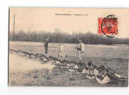 X1701 CAMP DE SISSONNE - INFANTERIE AU TIR - Barracks