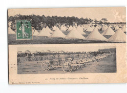 X1702 CAMP DE CHALONS - CAMPEMENT D'ARTILLERIE - Caserme