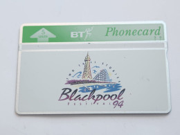 United Kingdom-(BTG-252)-Blackpool Festival-1994-(252)(5units)(402E86898)(tirage-2.000)-price Cataloge-4.00£-mint - BT Emissioni Generali