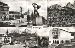 12175722 Schwyz Bundesbriefarchiv Brunnen Denkmal  Schwyz - Other & Unclassified