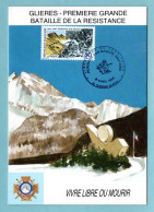 Carte Maximum 1994 - Hommage Aux Maquis - YT 2876 - 74 Thoren Glières - 1990-1999