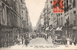 TOUT PARIS - Rue Vieille Du Temple à La Rue Du Poitou - Distretto: 03