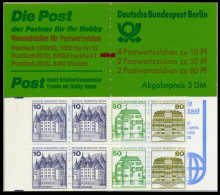 BERLIN MARKENHEFTCHEN Nr MH 13amZ Postfrisch S511B26 - Libretti
