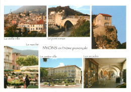 NYONS Drome Provencale 21(scan Recto-verso) MC2405 - Nyons