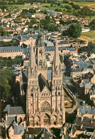 BAYEUX Vue Aerienne De La Facade De La Cathedrale Notre Dam 4(scan Recto-verso) MC2402 - Bayeux