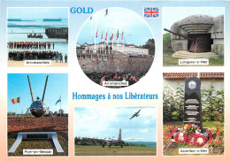 COMMEMORATION DU DEBARQUEMENT GOLD Arromanches 9(scan Recto-verso) MC2400 - Arromanches