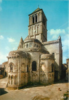 CHAUVIGNY L Eglise Saint Pierre Tres Bel Edifice Roman Poitevin 28(scan Recto-verso) MC2431 - Chauvigny