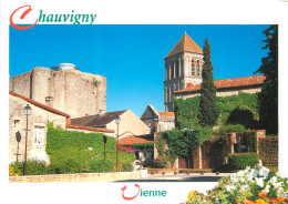 CHAUVUGNY Le Chateau Et L Eglise Saint Pierre 5(scan Recto-verso) MC2431 - Chauvigny