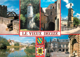 DECIZE Les Remparts L Echauguette La Porte Du Marquis 3(scan Recto-verso) MC2423 - Decize