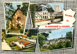 ST HONORE LES BAINS La Chapelle Du Parc L Etablissement Thermal Le Parc 5(scan Recto-verso) MC2422 - Saint-Honoré-les-Bains
