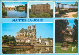 MANTES La Jolie Le Pont Le Musee Duhamel 28(scan Recto-verso) MC2450 - Mantes La Jolie