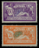 FRANKREICH 1920 Nr 138-139 Ungebraucht X830626 - Nuevos