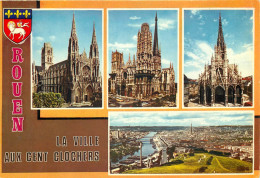 Rouen Vue Generale La Cathedrale 32(scan Recto-verso) MC2469 - Rouen