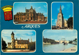 ARQUES L Hotel De Ville L Eglise Le Chateau Durand 26(scan Recto-verso) MC2459 - Arques