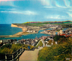 LE TREPOIRT En Descendant De La Falaise Vue Generale Sur MERS LES BAINS 25(scan Recto-verso) MC2495 - Le Treport