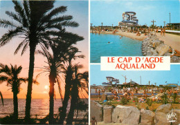 CAP D AGDE Premier Parc Aqualand 19(scan Recto-verso) MC2490 - Agde