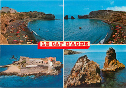 LE CAP D AGDE Les Falaises Et Leur Plage Le Fort Brescou 26(scan Recto-verso) MC2489 - Agde