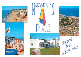 MARSEILLAN PLAGE 10(scan Recto-verso) MC2489 - Marseillan