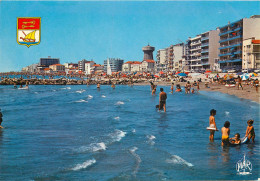 PALAVAS LES FLOTS La Plage 8(scan Recto-verso) MC2486 - Palavas Les Flots