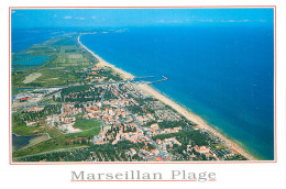 MARSEILLAN PLAGE Entre Mediterranee Et Etang De Thau 27(scan Recto-verso) MC2484 - Marseillan