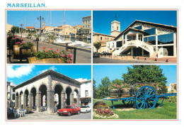 MARSEILLAN Le Port La Halle Aux Oiseaux 165(scan Recto-verso) MC2484 - Marseillan