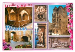 PEZENAS Ville D Arts En Flanant Dans Le Centre Historique 10(scan Recto-verso) MC2479 - Pezenas