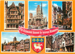 ROUEN En Flanant Dans Le Vieux Rouen Hotel De La Couronne 29(scan Recto-verso) MC2498 - Rouen