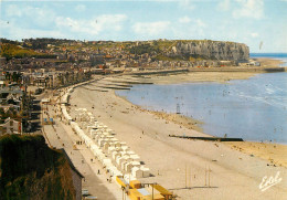 LE TREPORT MERS Vue Generale Depuis Les Falaises Qui Dominent La Plage De Mers 17(scan Recto-verso) MC2498 - Le Treport