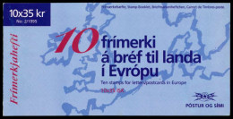 ISLAND MARKENHEFT Nr MH 0-826 Postfrisch X91E3CE - Booklets